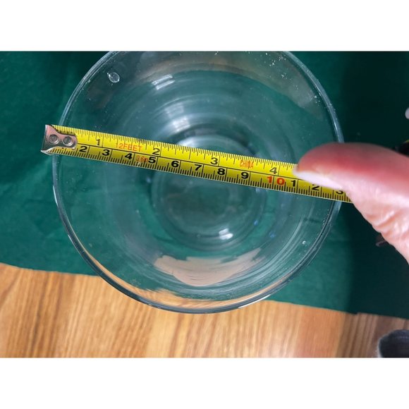 A Manatee Stemless Clear Glass w/ Frosted Image - Look Closely at Pics - Picture 4 of 8